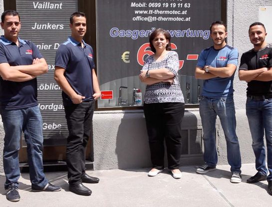Team Thermotec Gasgeräte Kundendienst aus Wien